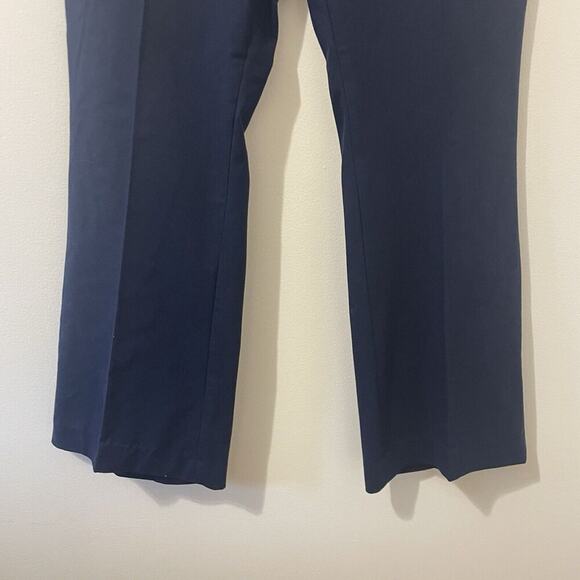 Banana Republic Womens Bootcut Fit Dress Pants Blue Slacks Work Career Size 10 - Picture 3 of 9